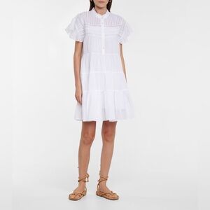Isabelle Marant Étoile white cotton babydoll dress